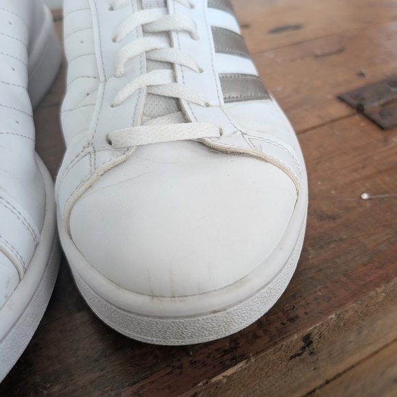 Adidas Women's Grand Court White Size 9.5 - Excellent Condition - Picture 7 of 8